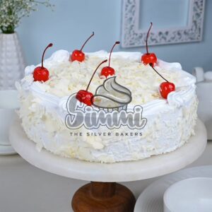 White Forest Cake