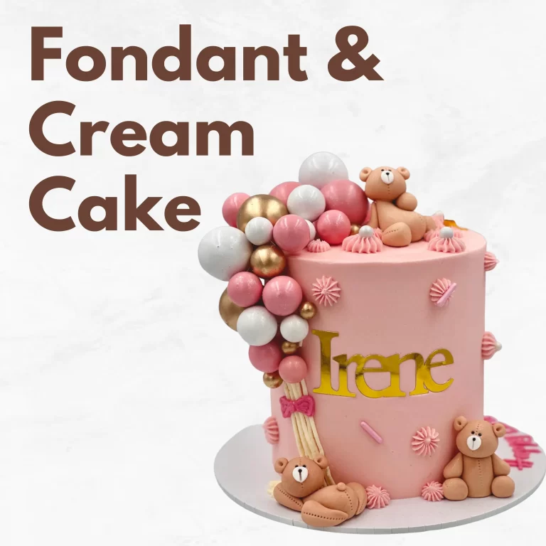 fondant cream custom | Simmi Bakers